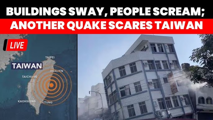 taiwan earthquakes taipei