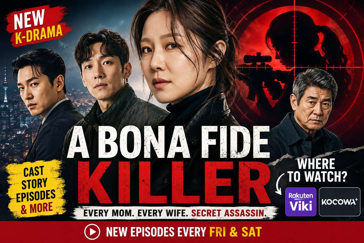 A Bona Fide Killer Kdrama: Cast, Episodes & Where to Watch